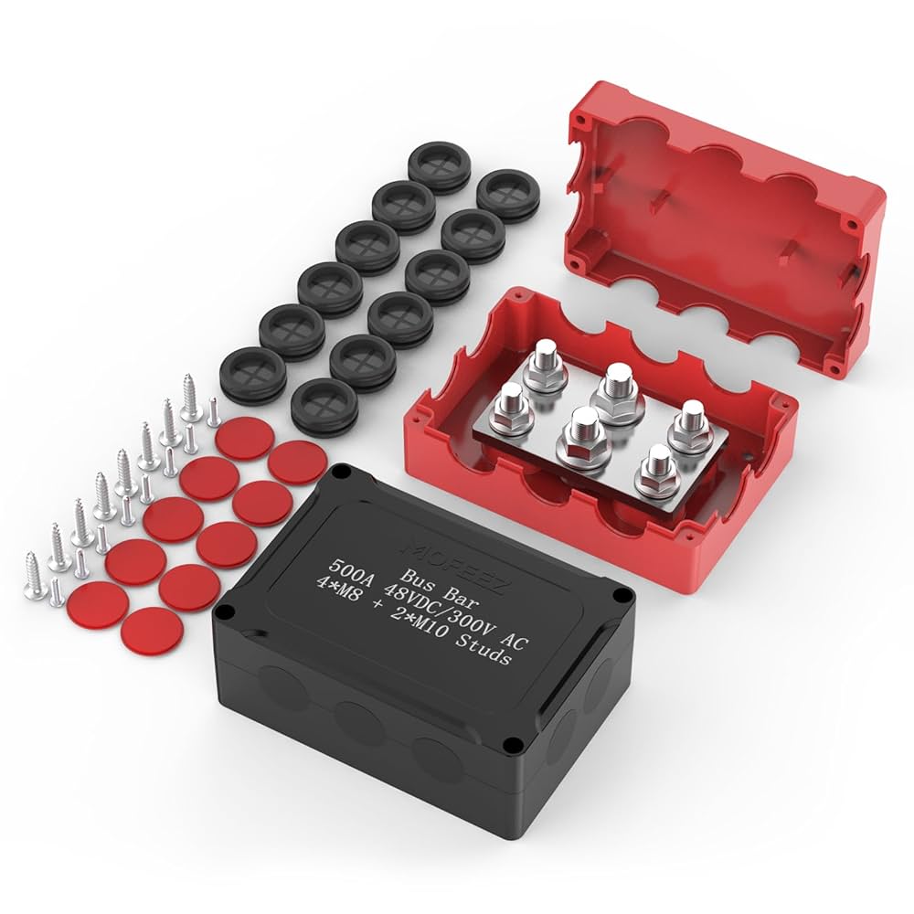 Amazon.com: Mofeez Power Distribution Block Heavy Duty 500A